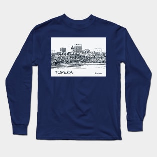 Topeka Kansas Long Sleeve T-Shirt